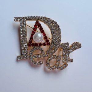 Wisdom: Delta Dear Brooch