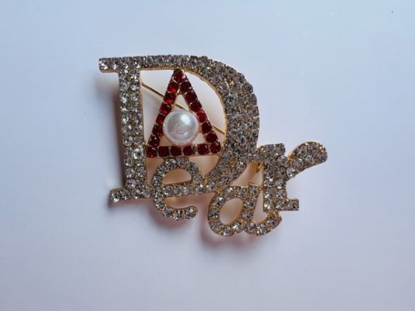 Wisdom: Delta Dear Brooch